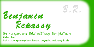 benjamin repassy business card